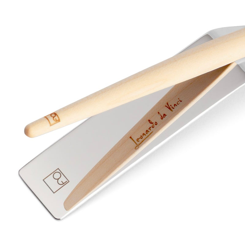 Pininfarina Piuma Edizione Leonardo Stilo in Legno con Base Specchiata