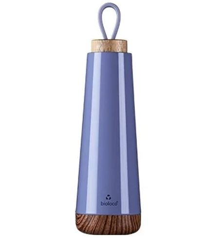 Chic.Mic Bioloco Loop Bottiglia Termica in Acciaio Inox – 500 ml con Manico in Silicone