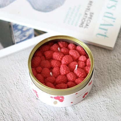 Candlehand Candela Realistica Lamponi in Lattina Sweet Raspberries – 290g