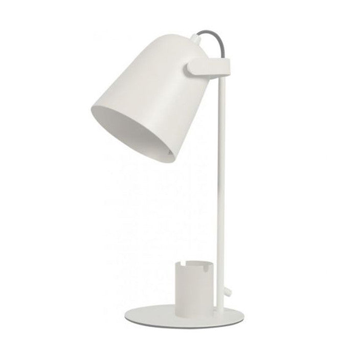 i-Total Color Lamp Lampada da Scrivania con Portapenne Integrato – Attacco E27, Braccio Flessibile.
