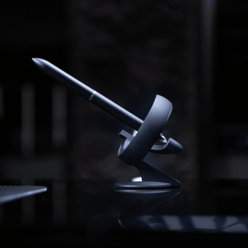 Novium Hoverpen Future 2-in-1 – Penna Magnetica Modulare con Doppia Punta (Stilografica e Rollerball)