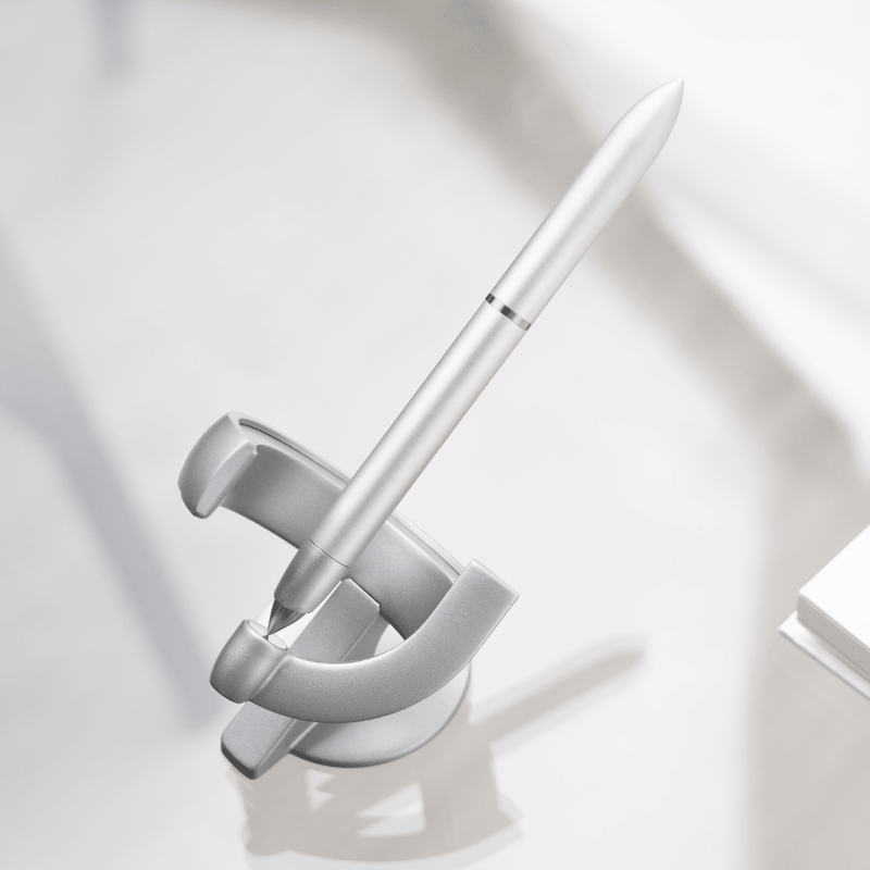 Novium Hoverpen Future 2-in-1 – Penna Magnetica Modulare con Doppia Punta (Stilografica e Rollerball)